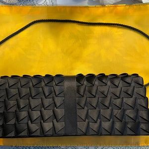 Jessica McClintock black evening bag
